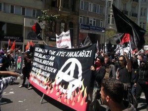 March in Istanbul on May Day 2013