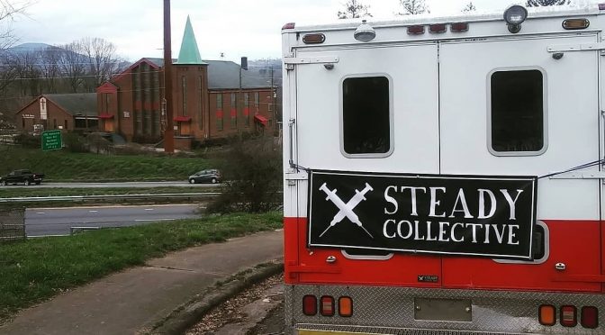 Steady Collective ambulance in West Asheville