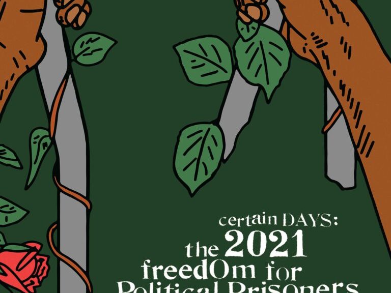 2021 Certain Days: Freedom For Political Prisoners Calendar cover