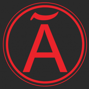 'A' in a circle with an accent