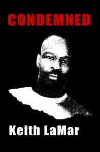 Book cover of "Condemned" featuring a picture of Keith Lamar